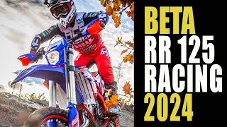 TEST Beta RR 125 Racing 2024 [upl. by Isadora244]