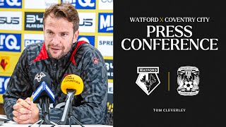 Tom Cleverley On Strikers Manager Of The Month amp Respect  PreCoventry City Press Conference 🎙️ [upl. by Nosae365]