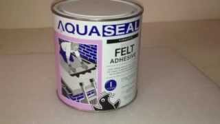 AQUASEAL FIRMAFIX ROOF FELT ADHESIVE 1LTR  FBAQFELT1 [upl. by Morville]