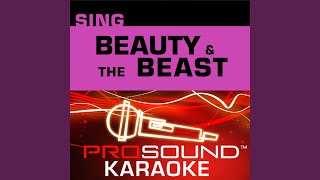 Gaston Karaoke with Background Vocals In the Style of Beauty and the Beast [upl. by Cusick]