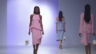 Andrea Iyamah SS17 on the HEINEKENLFDW16 runway [upl. by Burdelle]