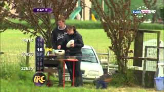 IRC 2012 Ypres Rally Belgium Day 2 Highlights [upl. by Schriever]