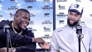 Deron Williams vs Frank Gore • FULL POST FIGHT PRESS CONFERENCE  ShowTime Boxing [upl. by Assenab657]