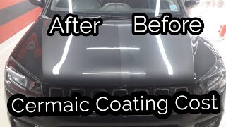 Ceramic Coating On Brezza SUV Crossovers Cost  Pros And Cons  Pricing  Warranty [upl. by Narcho]