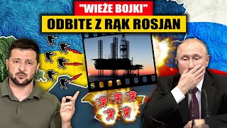 DESANT NA PLATFORMY WIERTNICZE  Rosja traci kontrolę u wybrzeży Krymu [upl. by Ardle]