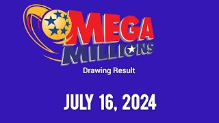 Today Mega Millions Results July 16 2024 [upl. by Goober]