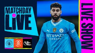 MATCHDAY LIVE  MAN CITY v LUTON  CAN CITY GO TOP OF THE LEAGUE [upl. by Orwin]