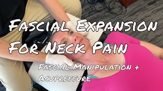 Fascial Expansion MSR Neck Pain Protocol [upl. by Randene]