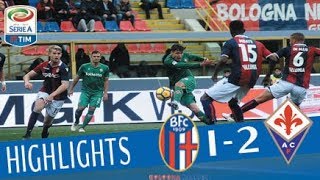 Bologna  Fiorentina 12  Highlights  Giornata 23  Serie A TIM 201718 [upl. by Vinni713]