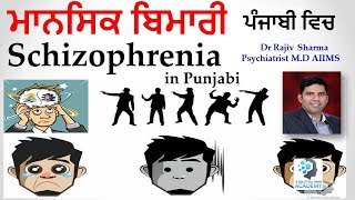 ਮਾਨਸਿਕ ਬਿਮਾਰੀ ਪਾਗਲਪਨ ਦੀ ਸਮੱਸਿਆ What is Schizophrenia in Punjabi Dr Rajiv Sharma Psychiatrist Delhi [upl. by Able]