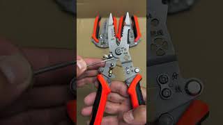 pliers electrician multifunction wire stripper [upl. by Yenaffit]