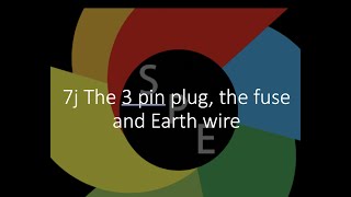 7j The 3 pin plug the fuse and Earth wire [upl. by Lluj]