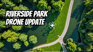 Riverside Park Glenrothes 160924 Update  DJI Drone Footage [upl. by Namajneb306]