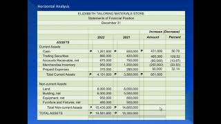 Part 1 Financial Statements Analysis Intro Horizontal Analysis and Vertical Analysis [upl. by Loraine]