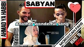 Arab React To  Ahmad ya habibi versi Sabyan  MOROCCAN REACT [upl. by Ares448]