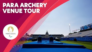 Para Archery Venue Tour Les Invalides 🏹 [upl. by Jaala]