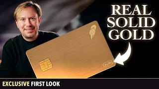 Robinhood Credit Card Unboxing — Its REAL Gold [upl. by Mcgraw]