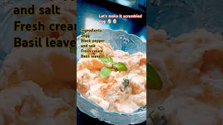 Scrambled Eggs 🥚egg eggrecipe morningbreakfast shortvideo song love [upl. by Rese861]