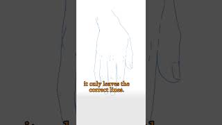 Mistake When Drawing Lines  Quick Art Tips art sketch shorts tutorial drawingtutorial anime [upl. by Prichard]