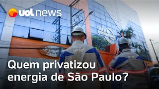 Apagão Quem privatizou energia de São Paulo Quando a Enel assumiu [upl. by Harriott635]