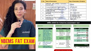 NBEMS FAT exam everything you need to know DNB FAT exam dnbexam fat doctor drnamnehra [upl. by Saber593]