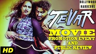 Tevar Movie  Arjun Kapoor Sonakshi Sinha  Full Promotion Event amp Public Review Video 2015 [upl. by Landrum]