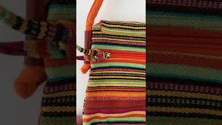 Colorful Cotton Woven Crossbody Bag [upl. by Dorrej945]