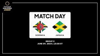 Dominica vs Jamaica  Concacaf Qualifiers  Road to 2026 [upl. by Cornelle]