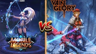 Mobile Legends VS Vain Glory side by side comparison [upl. by Bolton]