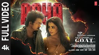 AAYA Full Video Hindi Thalapathy Vijay  Venkat Prabhu  Yuvan Shankar  Thalapathy is the GOAT [upl. by Jollanta27]