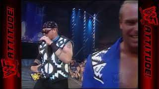 New Blackjacks vs Road Dogg amp Billy Gunn  WWF RAW 1997 [upl. by Nimref]