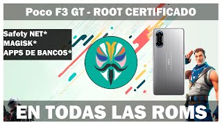 Redmi K40 Gaming  ROOT CERTIFICADO EN TODAS LAS ROMS  Safety Net FIX APPS BANCOS [upl. by Eilra]