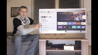 Test 43 Zoll Hisense 43AE7200F UHD 4K TV [upl. by Tella362]