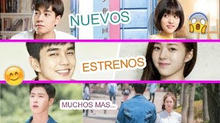 ESTRENOS DORAMAS NOVIEMBRE  2017 DORAMAS VLOGS [upl. by Elenahc]