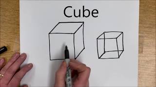 How to Draw 3D Shapes [upl. by Engelbert]