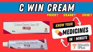 C Win Cream  Ciclopirox  Sun Pharmaceuticald [upl. by Burn]