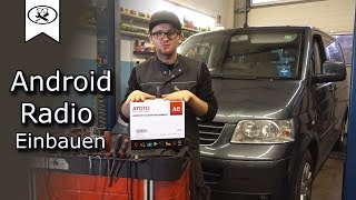 VW T5 ATOTO A6 Radio Einbauen  install radio  VitjaWolf  Tutorial  HD [upl. by Elwin]