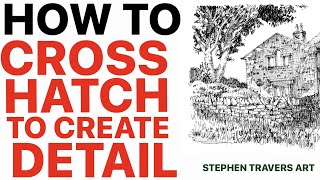 How to Cross Hatch to Create Detail [upl. by Carlock]