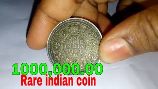 GEORGE 6 KING EMPEROR 1944 RARE INDIAN OLD COIN VALUPRICE [upl. by Wollis]