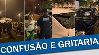 CLIMA TENSO BOLSONARISTAS QUEBRAM CARROS E TENTAM INVADIR SEDE DA POLÍCIA FEDERAL [upl. by Norac]