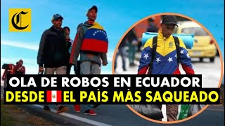 SALEN A ECUADOR CHILE COLOMBIA VZLA Fin del falso sueño quotvenezolanos en Perúquot el país más saqueado [upl. by Neela]