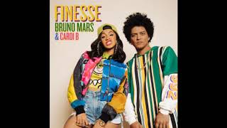 Bruno Mars  Finesse Remix feat Cardi B Super Clean [upl. by Aissert]