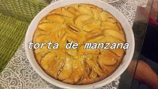 TORTA DE MANZANA RECETA FÁCIL Y RÁPIDA PARA HACER en casa¡¡ [upl. by Fitzsimmons166]