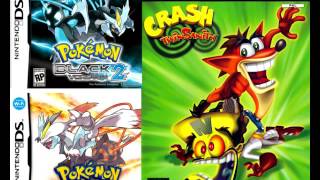 Crash Twinsanity  Rockslide Rumble Pokémon Black amp White 2 remix [upl. by Elwyn545]