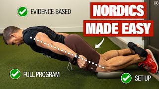 How to Set Up Perform amp Program Nordic Hamstring Curls Progressions  Regressions  Alternatives [upl. by Svend314]