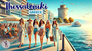 Thessaloniki Greece 🇬🇷  The Most Beautiful Cities In Greece  4K HDR Walking Tour [upl. by Bil323]