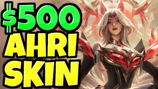 I got the 500 Faker Ahri skin [upl. by Cirdes535]