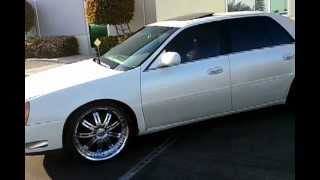 2002 Cadillac DeVille DTS on 22 inch wheels [upl. by Herod308]