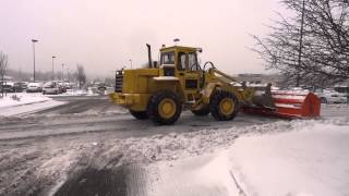 Michigan Loaders Plowing Snow [upl. by Freudberg375]