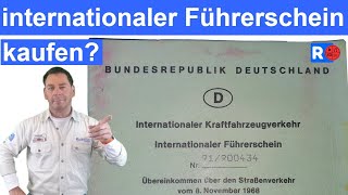 Internationaler Führerschein kaufen oder beantragen [upl. by Arinayed281]